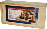 Schaakstukken Hout - Koningshoogte 77 mm