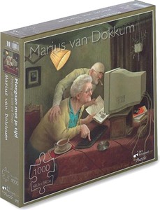 Afbeelding van het spelletje Marius van Dokkum - Meegaan met je Tijd Puzzel (1000 stukjes)