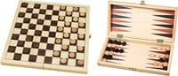 Dam- en Backgammonset