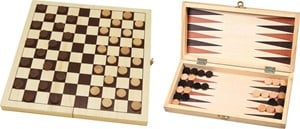 Dam en Backgammonset