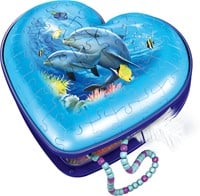 3D Puzzel - Hartendoosje Onderwaterwereld (54 stukjes)-2