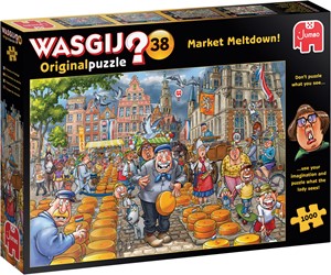 Afbeelding van het spelletje Wasgij Original 38- Kaasalarm Puzzel (1000 stukjes)