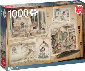 Afbeelding van het spelletje Anton Pieck - Efteling Puzzel (1000 stukjes)