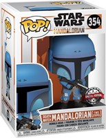Funko Pop! - Star Wars Mandalorian Death Watch Two Stripes #354 (Doos beschadigd)