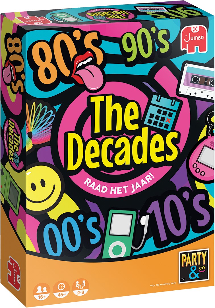 Geleidbaarheid Allerlei soorten Verbergen Party & Co - The Decades Kaartspel - kopen bij Spellenrijk.nl