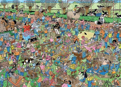 Jan van Haasteren - Oud Hollandse Ambachten Puzzel (1000 stukjes)-2