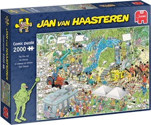 Afbeelding van het spelletje Jan van Haasteren - The Film Set Puzzel (2000 stukjes)