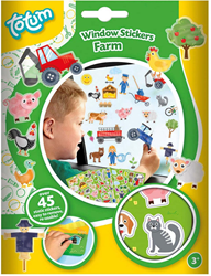 Totum - Raamstickers Boerderij