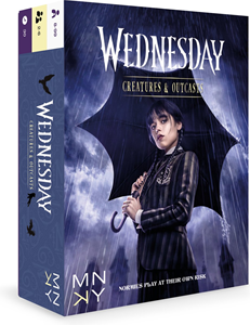 MNKY Entertainment Wednesday Creatures and Outcasts (NL) Bordspel (Bekend van Netflix)