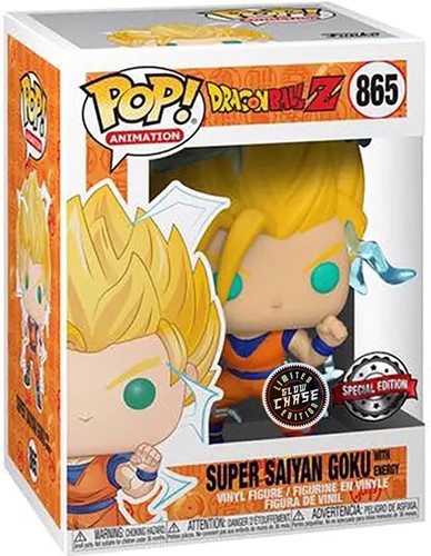 Funko Pop! - Dragon Ball Z Super Saiyan 2 Goku 'Special Edition' Chase Variant #865