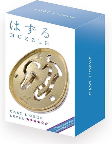 Huzzle Cast Puzzle - L'Oeuf (level 4)