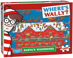 Where is Wally? - Santa's Warehouse Puzzel (1000 stukjes)