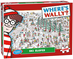 Where is Wally? - Ski Slopes Puzzel (1000 stukjes)