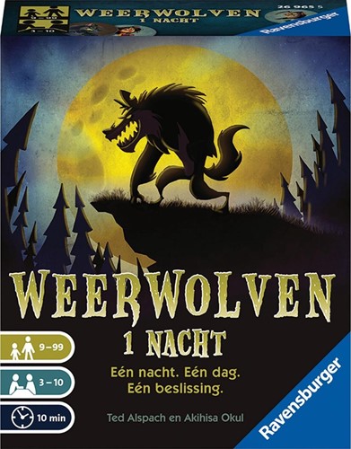 Weerwolven 1 Nacht - Kaartspel
