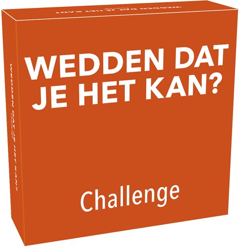 Wedden dat je het kan - Challenge (NL)