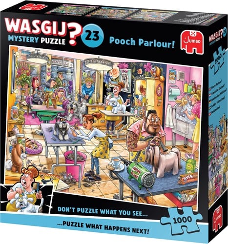 Wasgij Mystery 23 - Hondentrimsalon Puzzel (1000 stukjes)-2