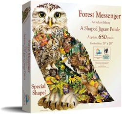 Lori Schory Forest Messenger Puzzel (650 stukjes)