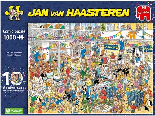 Jan van Haasteren - 10 jaar Jan van Haasteren Studio Puzzel (1000 stukjes)-3