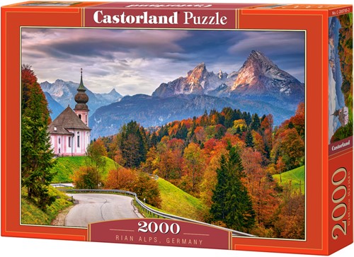 Autumn in Bavarian Alps, Germany Puzzel (2000 stukjes) (doos beschadigd)