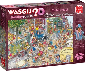Wasgij Retro Destiny 6 Kinderspel 1000 stukjes