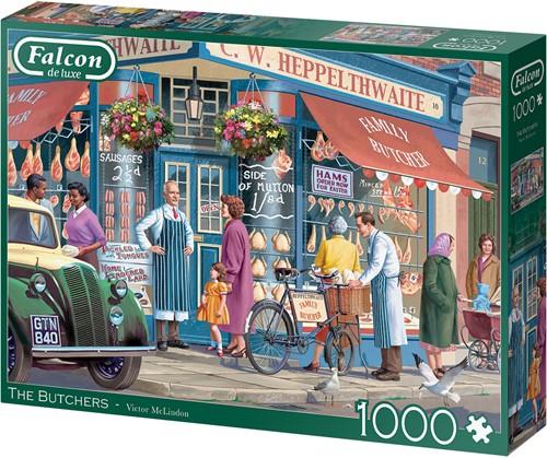 Falcon - The Butchers Puzzel (1000 stukjes)-3