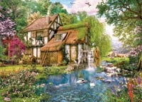 Falcon - Watermill Cottage Puzzel (1000 stukjes)-2