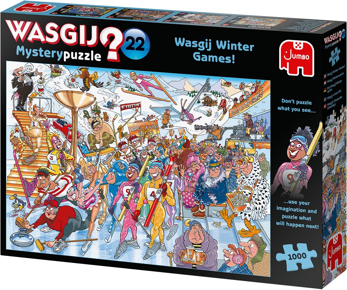 nauwelijks Uitgang Economie Wasgij Mystery 22 - Winterspelen! Puzzel (1000 stukjes) - kopen bij  Spellenrijk.nl