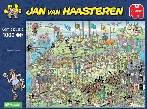 Jan van Haasteren - Highland Games Puzzel (1000 stukjes)-3