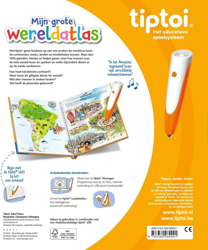 Tiptoi - Mijn Grote Wereldatlas-2