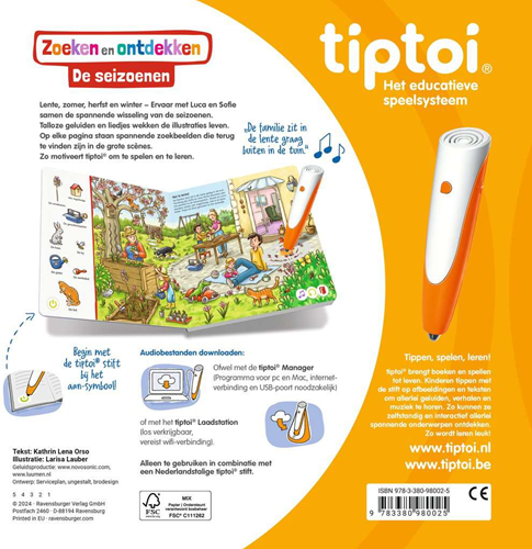Tiptoi - Zoeken en Ontdekken - De seizoenen-2