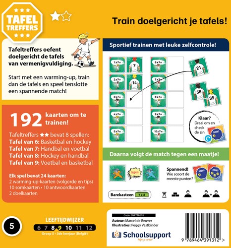 Tafeltreffers Groep 5, steen 7x8-2