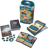 Disney Lorcana TCG - Azurite Sea Starter Deck Go Go Tomago & Gadget Hackwrench-2