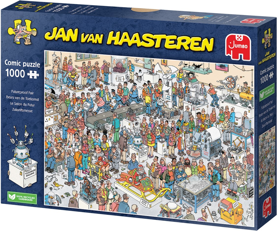 Oorzaak Geplooid account Jan van Haasteren - Beurs van de Toekomst Puzzel (1000 stukjes) - kopen bij  Spellenrijk.nl
