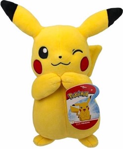 Afbeelding van het spelletje Pokemon Knuffel - Pikachu Knipoog (20 cm)