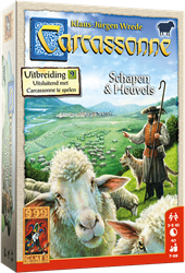 Carcassonne - Schapen & Heuvels