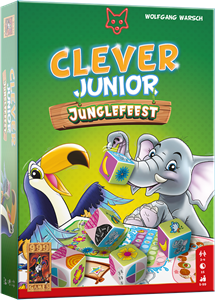 999 Games Clever Junior Junglefeest - Dobbelspel