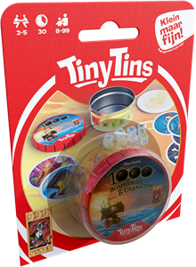 999 Games Tiny Tins - 1000 Bommen en Granaten - Dobbelspel