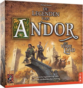 999 Games De Legenden van Andor - Het verre land - Bordspel