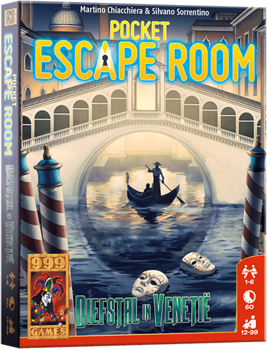 Pocket Escape Room - Diefstal in Venetië - Kaartspel
