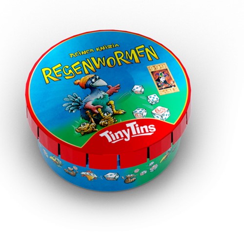 Tiny Tins: Regenwormen - Dobbelspel-2