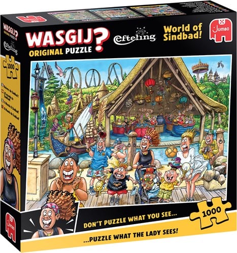 Wasgij Original Efteling - De Wereld van Sindbad! Puzzel (1000 stukjes)