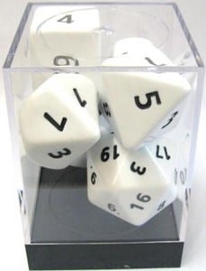 Spellenrijk Witte Jumbo Polydice Set spellenrijk kopen in de aanbieding