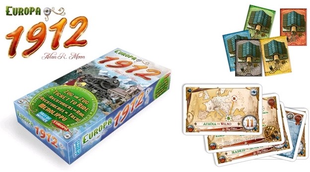 beha Gewond raken Convergeren Ticket To Ride - Europa 1912 Uitbreiding - kopen bij Spellenrijk.nl