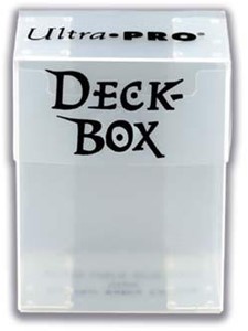 Ultra Pro Deckbox Transparant ultra pro kopen in de aanbieding