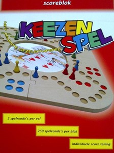 Keezbord Scoreblok