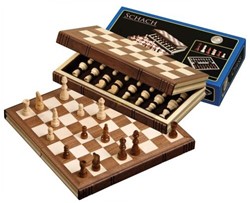 Schaak kassette in boekvorm