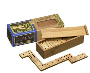 Domino dubbel 6 bamboe