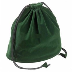 Buidel voor schaakstukken, groen