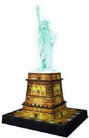 3D Puzzel - Statue of Liberty - Night Edition (108 stukjes)-2
