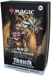 Magic the Gathering - Tarkir Dragonstorm Land Commander Deck - Abzan Armor
